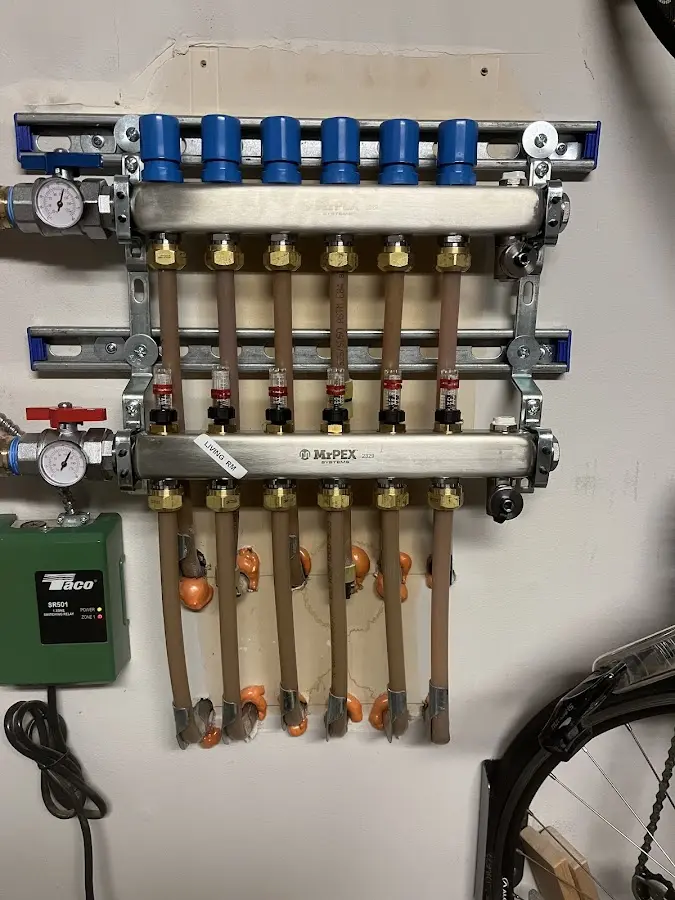 Plumber performing Leak Detection at a residential property in Fern Park